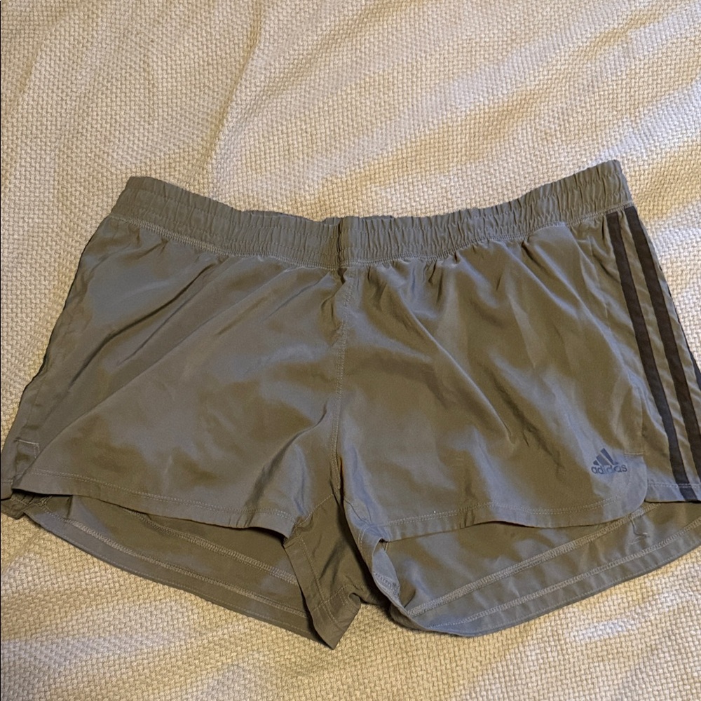 Adidas Women's Athletic Shorts in Gray
